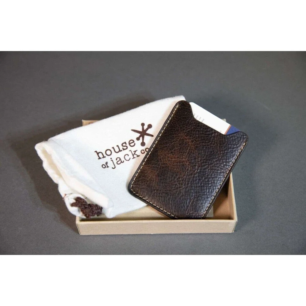 House of Jack Co Money Clip Wallet Card Holder Slim Front Pocket
